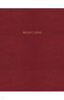 Блокнот "Bright Ideas" (96 листов, А5, в точку, красный)