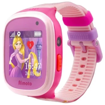 Смарт-часы Кнопка Жизни(Disney Принцесса Рапунцель розовый/фиолетовый)