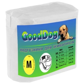 Подгузники для собак Good Dog 7751 размер М 14 шт.