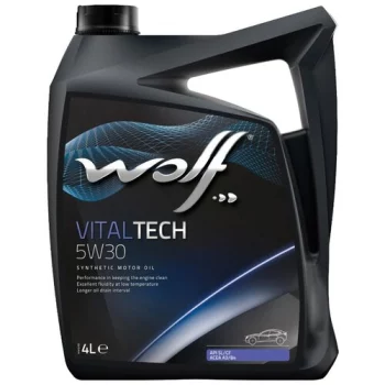 Синтетическое моторное масло Wolf Vitaltech 5W30 4 л